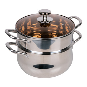 Chefline Stainless Steel Steamer 2Layer T16BMKT 24cm