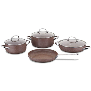 Korkmaz Browni Cookware Set, 7 pcs, A2900