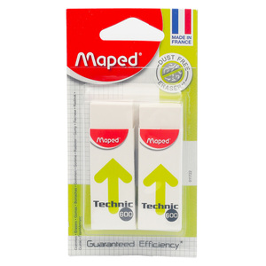 Maped Technic-600 Eraser 2pcs 011722