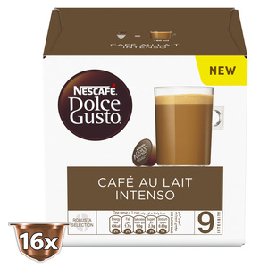 Nescafe Dolce Gusto Cafe Au Lait Intenso Coffee Capsules 16 pcs 160 g