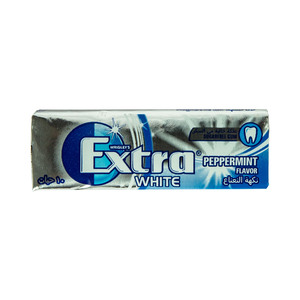 Wrigley's Sugar Free Extra White Peppermint Gum 10pcs 14 g