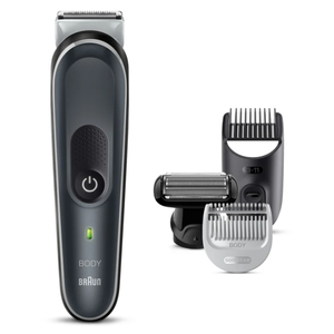 Braun Full Body Groomer body with Skin Shield technology and 4 tools, Black, BG5360