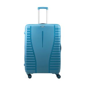 VIP Quest Plus 4Wheel Hard Trolley 55cm Blue