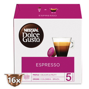 Nescafe Dolce Gusto Espresso Coffee Capsules 16 pcs