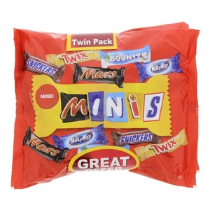 Galaxy Mixed Chocolate Minis Value Pack 2 x 400 g