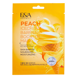 Arumvit Eva Mosaic Peach Ice Cream Barrier Booster Mask, 25 g