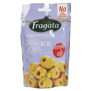 Fragata Spanish Pitted Olives With Provencal Touch 70 g