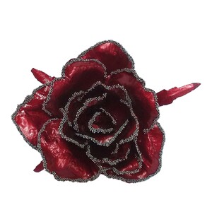 Party Fusion Xmas Decoration Metallic Rose GM3370/UH Assorted