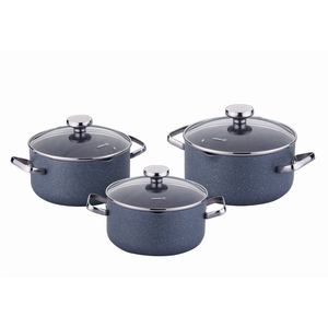 Korkmaz Stona Cookware Set, 6 pcs, A2863