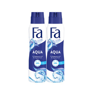 Fa Aqua Deodorant Spray Value Pack 2 x 150 ml