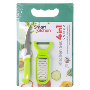 Smart Kitchen Cutting Board + Peeler + Knife 4in1