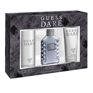 Guess Dare Set For Men, 100 ml Eau De Toilette, 200 ml Shower Gel, 226 ml Body Spray