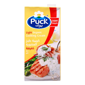 Puck Organic Light Cooking Cream 1 Litre