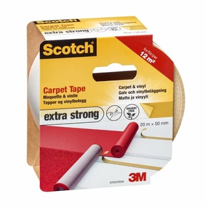 3M Extra Strong Premium Carpet Tape 50 mm x 20 m