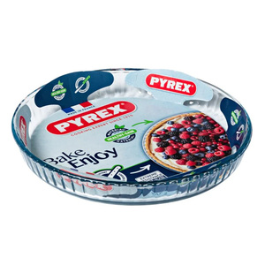 Pyrex Round Flan Dish, 25 cm, 1.2 L, 812B