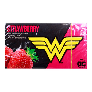 Wonder Women Sugar Free Bubble Gum Strawberry 14.5 g