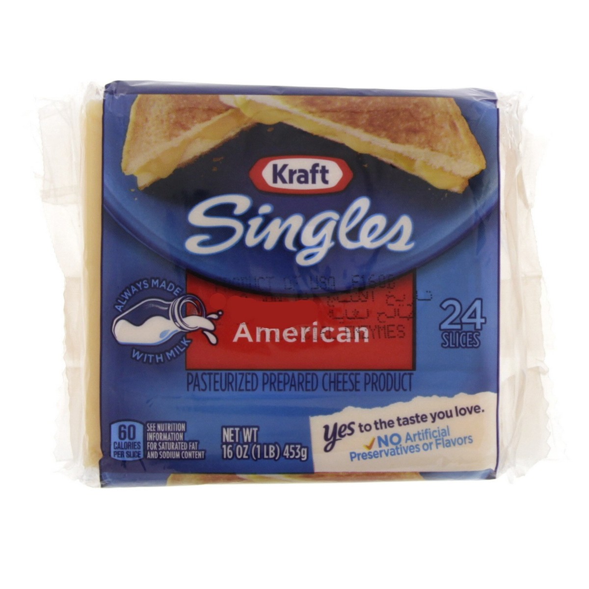 Buy Kraft Singles American Cheese 453g Online Lulu Hypermarket Ksa