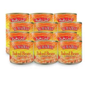 Al Mazraa Baked Beans 12 x 220 g