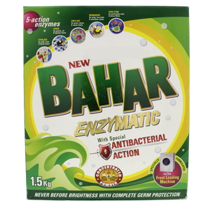 Bahar Washing Powder Enzymatic Antibacterial Action 1.5 kg