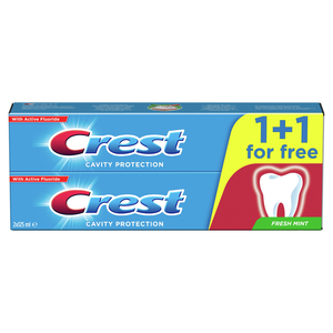 Crest Cavity Protection Fresh Mint Toothpaste 2 x 125 ml