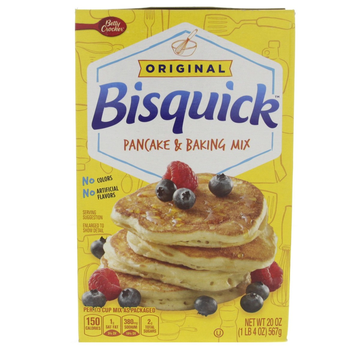 Buy Betty Crocker Original Bisquick Pan Cake And Baking Mix 567g Online Lulu Hypermarket Uae