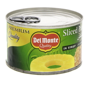 Del Monte Sliced Pineapple In Syrup 235 g