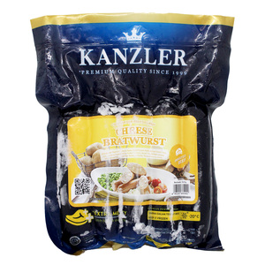 Kanzler Cheese Bratwurst 360g