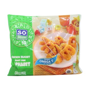 So Good Naget Ayam Alphabet 400g