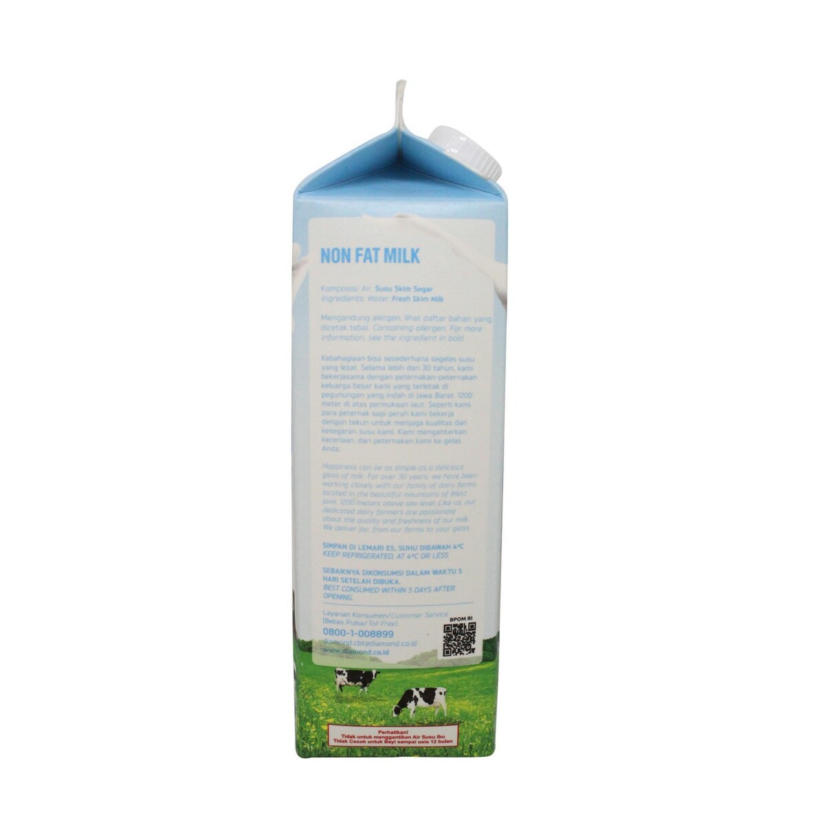 Diamond Fresh Milk Non Fat 946ml Online at Best Price | Fresh Milk ...