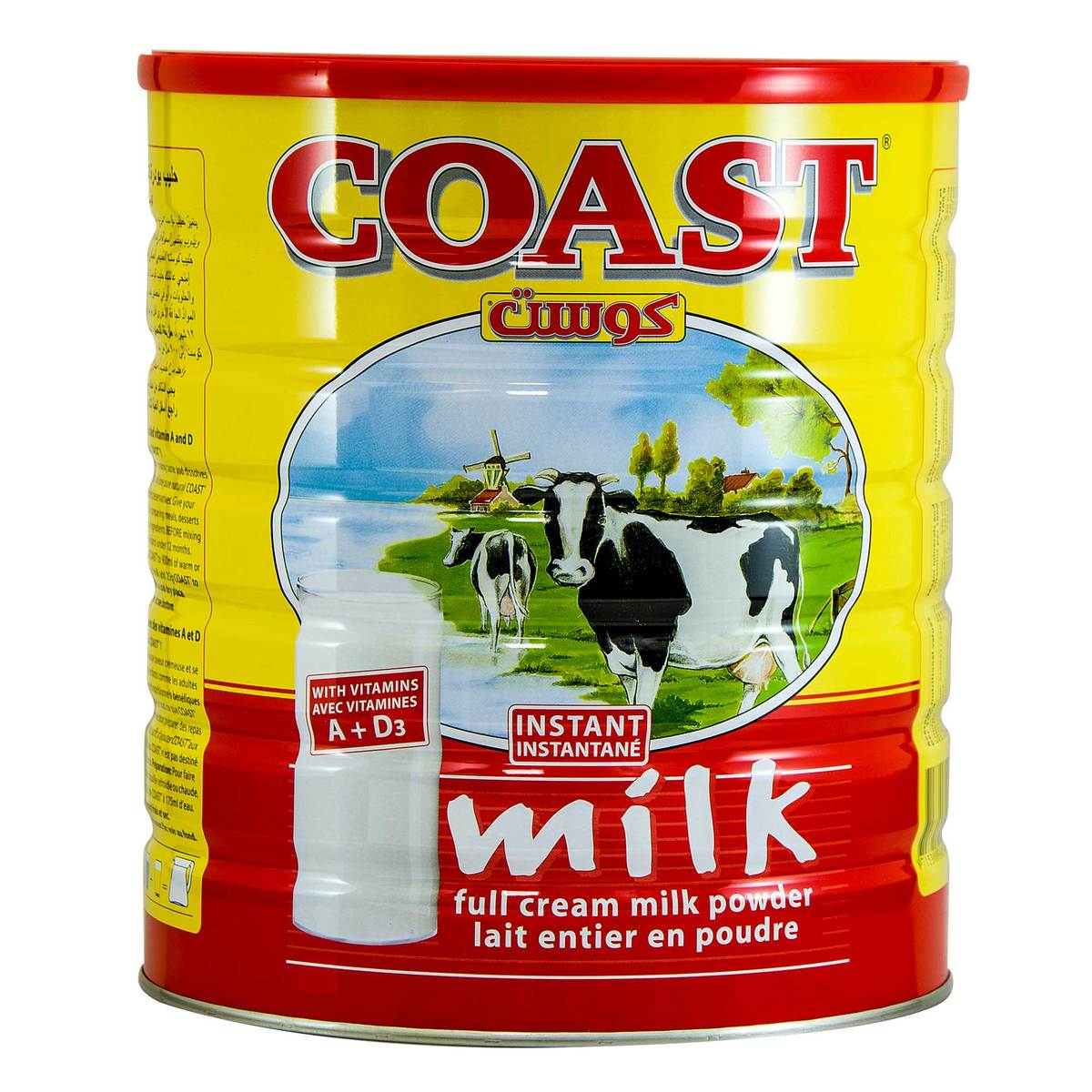 Coast Instant Full Cream Milk Powder 2.5kg | Powdered Milk | Lulu Oman