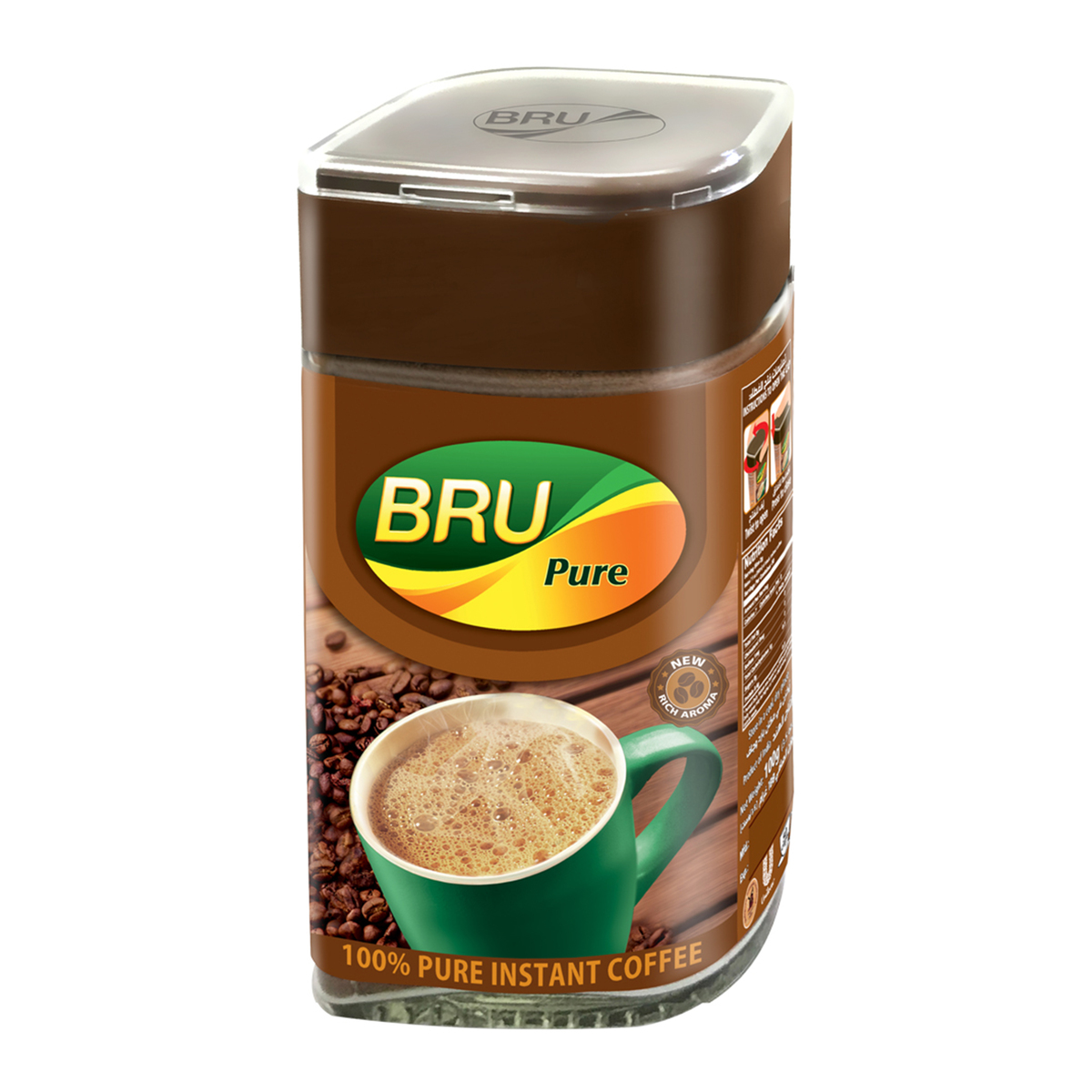 Bru Pure Instant Coffee 100g Coffee Lulu UAE