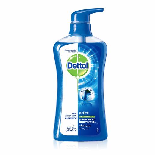 Buy Dettol Active AntiBacterial Body Wash 500ml Online Lul