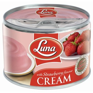 Luna Strawberry Flavoured Cream 155 g