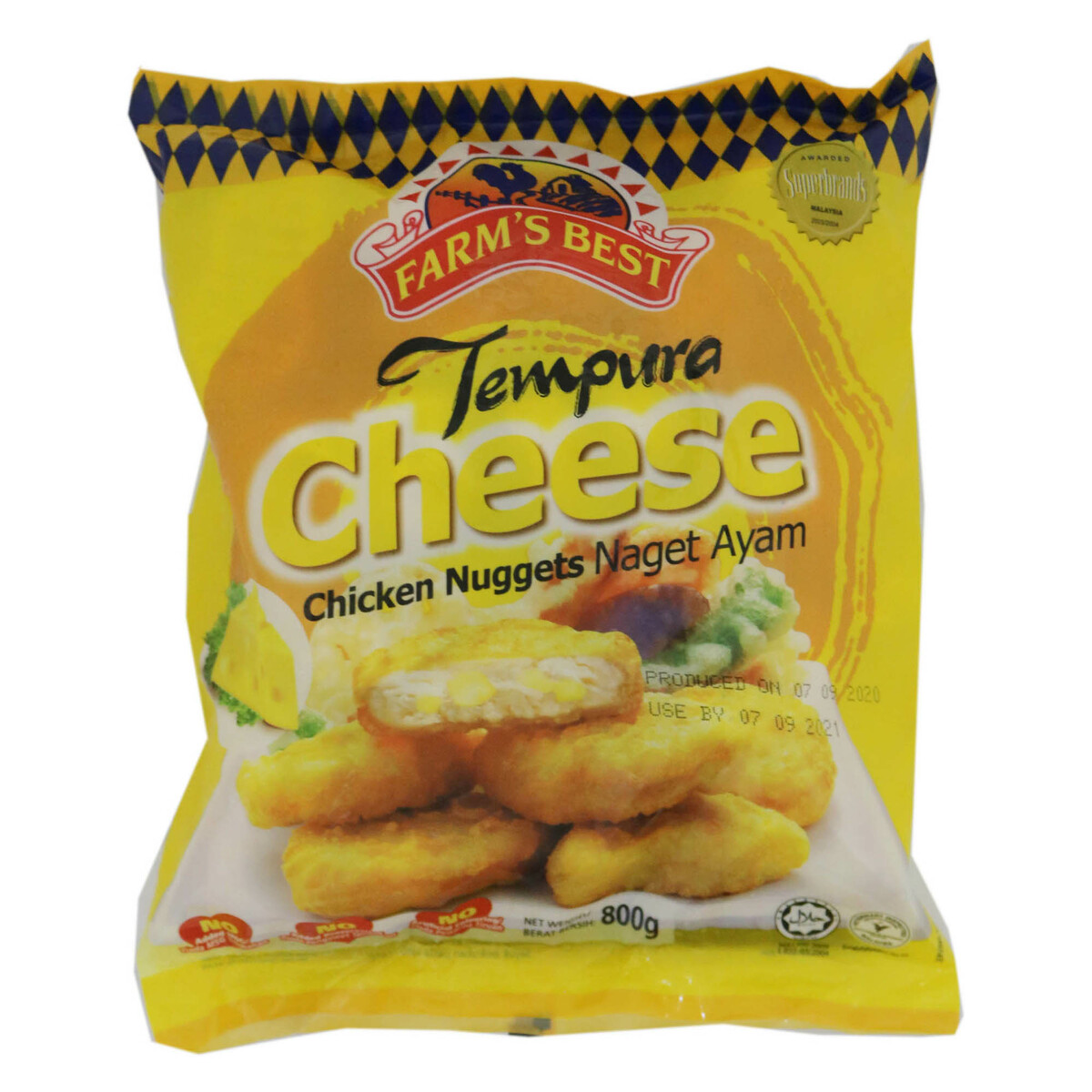 Farm S Best Tempura Cheese Chicken Nuggts 800g Nuggets Lulu Malaysia