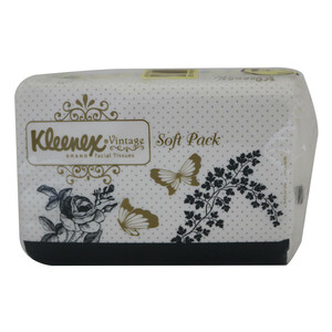 Kleenex Facial Tissue Vintage Soft Pack 3 x 50sheets