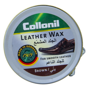 Collonil Shoe Polish Leather Wax Brown 50 ml