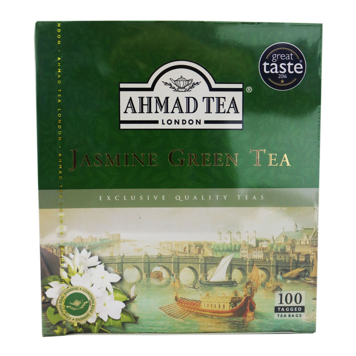 Ahmad Tea Jasmine Green Tea Bag 100pcs Online At Best Price