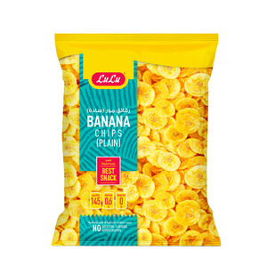 LuLu Banana Chips Plain 200 g