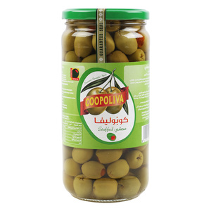 Coopoliva Stuffed Green Olives 700 g