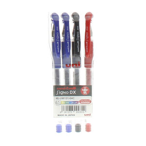 Uni-Ball Sgno Deluxe Pen MIUM151 Wlt 4's