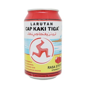 Cap Kaki Tiga Strawberry 320ml