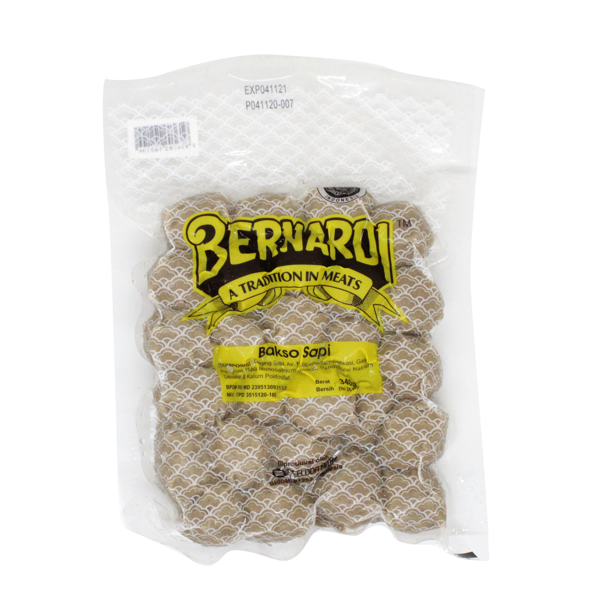 Bernardi Bakso Sapi 25pcs Online At Best Price Meat Balls Lulu