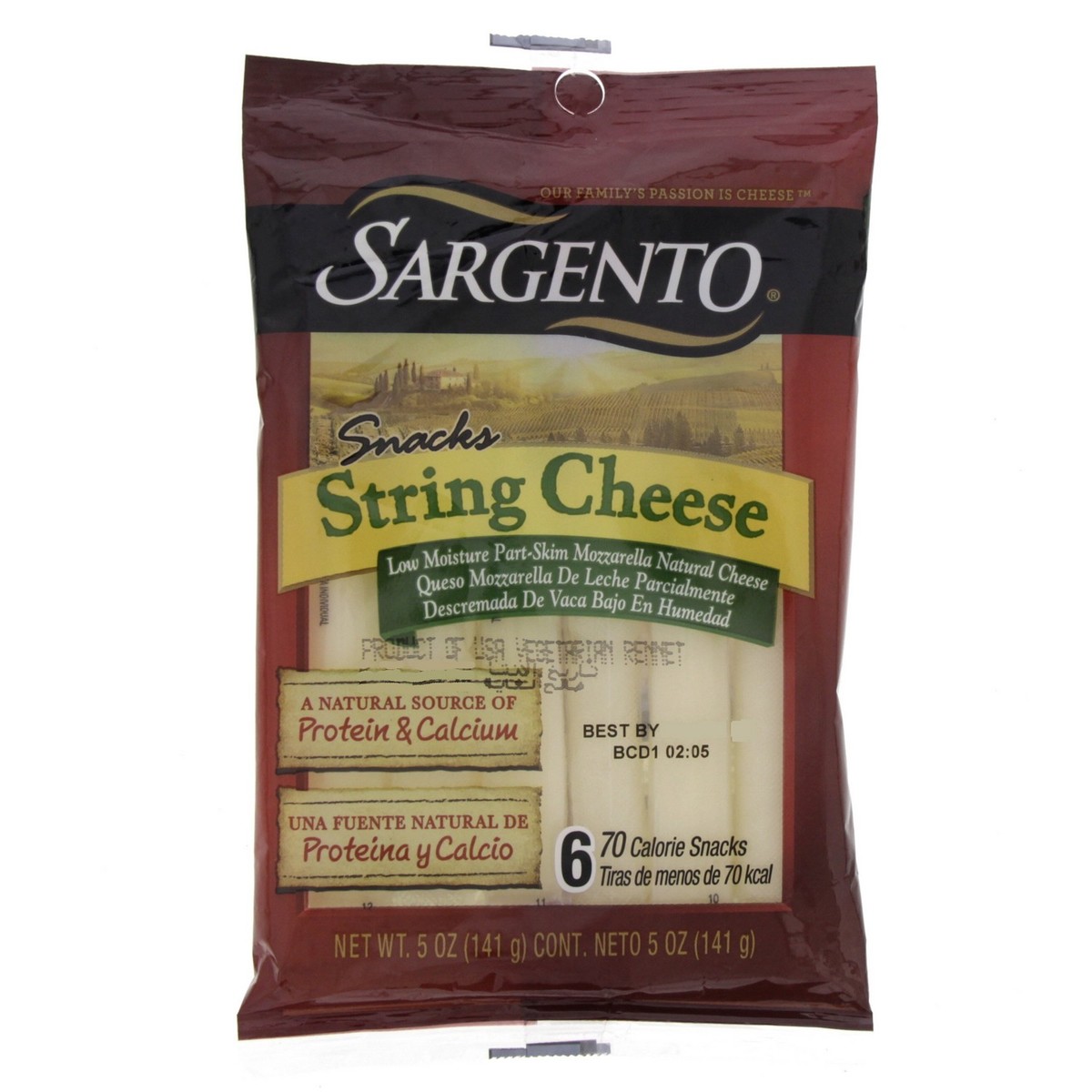 Buy Sargento String Cheese 141g Online Lulu Hypermarket Kuwait