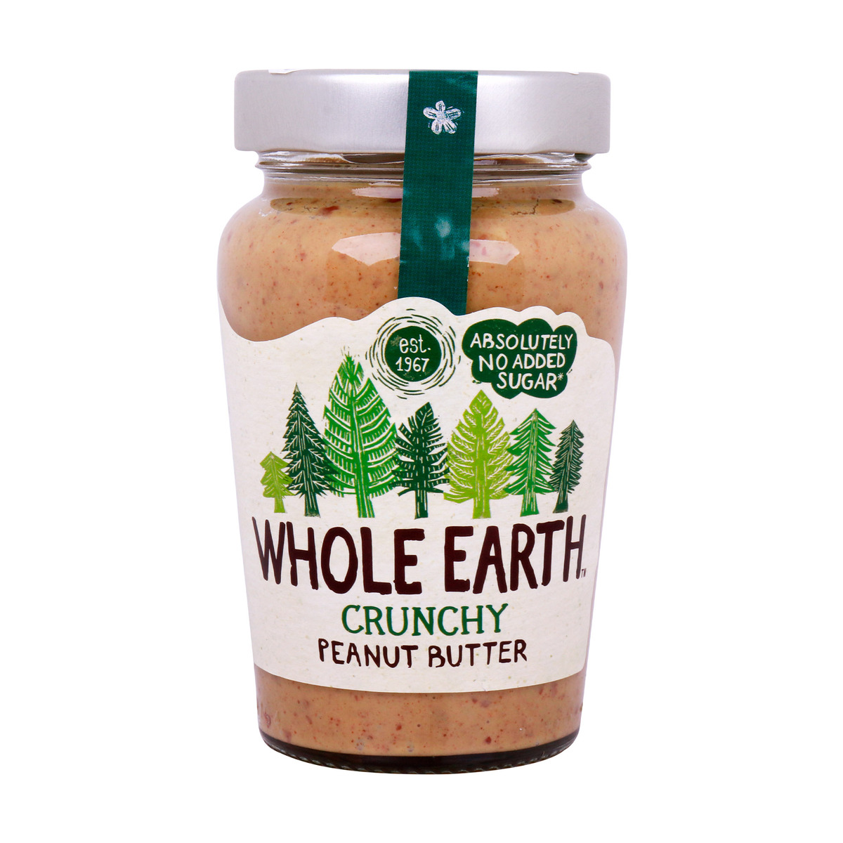 Buy Whole Earth Crunchy Original Delicious Peanut Butter 340g Online - Lulu Hypermarket UAE