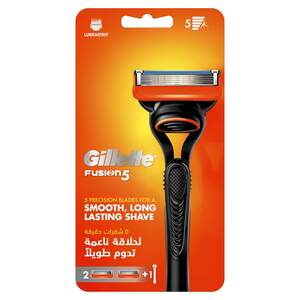 Gillette Fusion 5 Men's Razor 1 Handle + 2 Blades