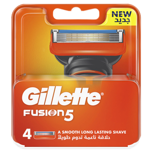 Gillette Fusion 5 Men's Razor Blade Refills 4 pcs
