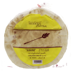 Modern Bakery Lebanese Bread White Big Size 6 pcs