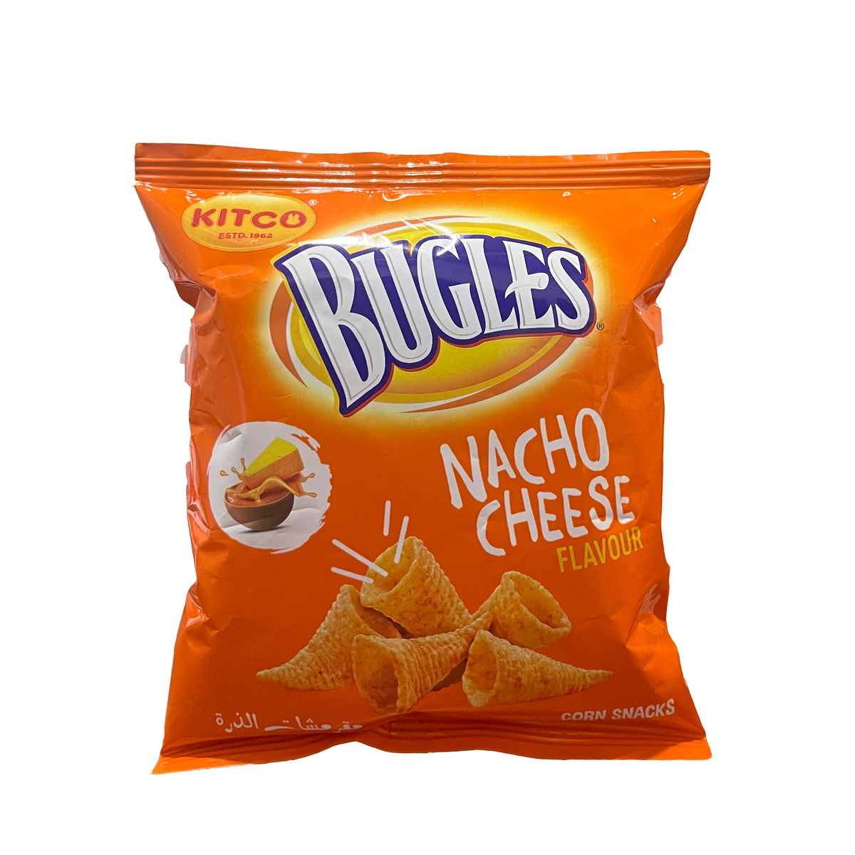 Kitco Bugles Corn Snacks Nacho Cheese 15g Online At Best Price Corn Based Bags Lulu Kuwait 2096