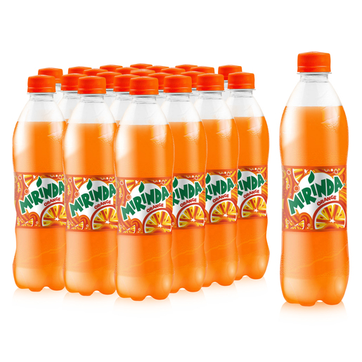 Buy Mirinda Orange Carbonated Soft Drink Plastic Bottle 500ml Online