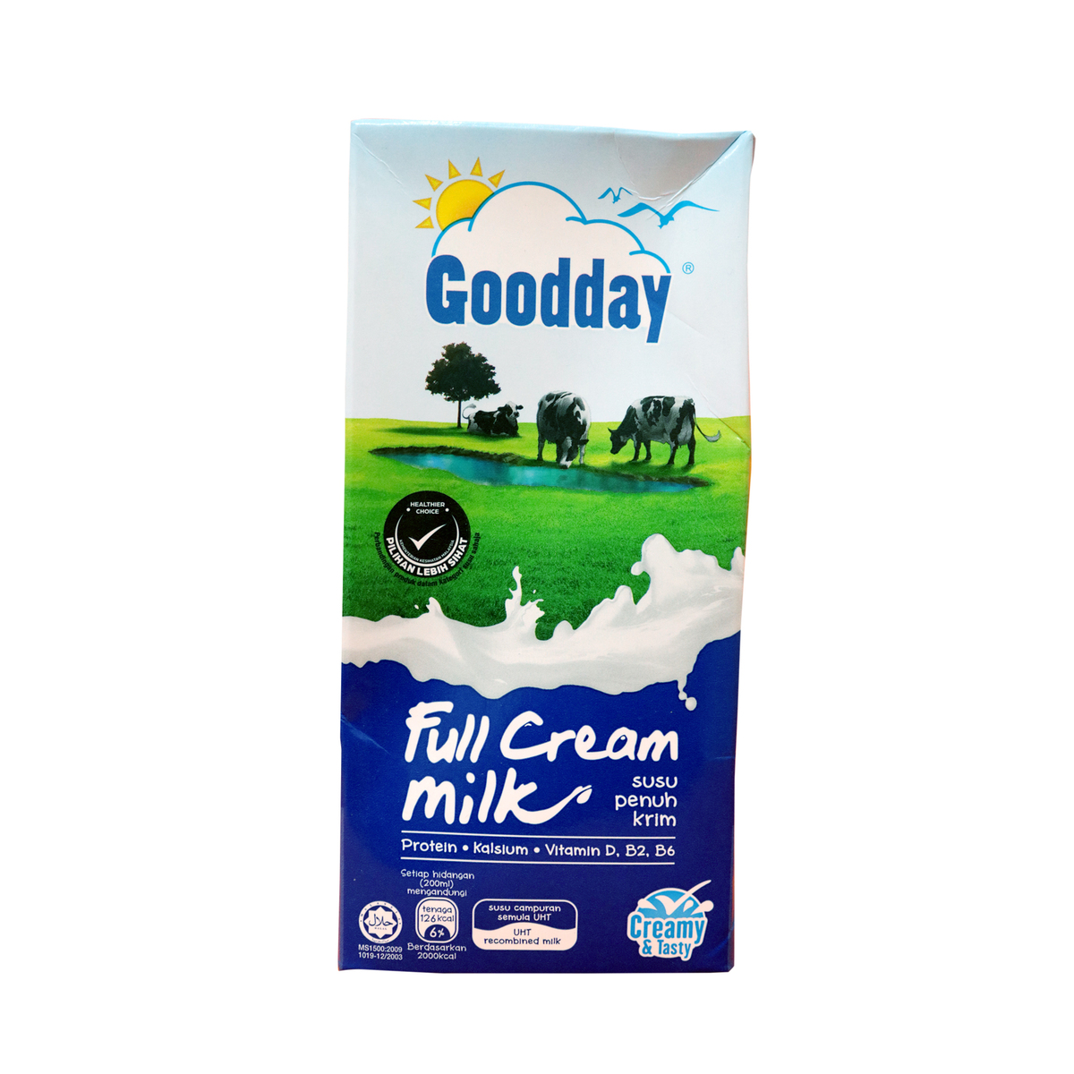 Goodday Uht Full Cream Milk 1litre Uht Milk Lulu Malaysia